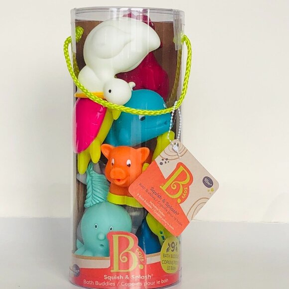 B. toys – Animal Bath Squirts – 9 Water Squirts For Baby 10 months New Sealed - Picture 6 of 12